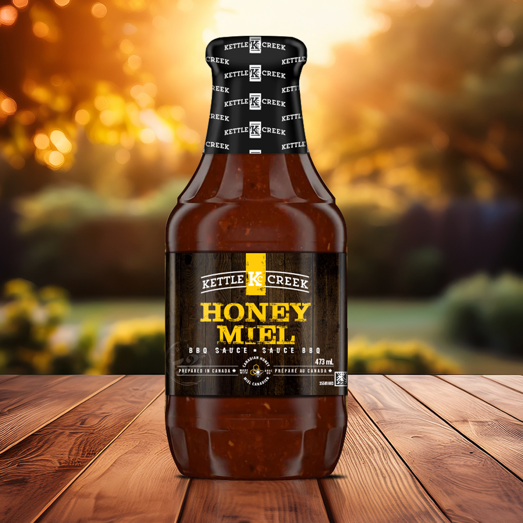 Kettle Creek Honey BBQ Sauce 473ml - Gluten Free