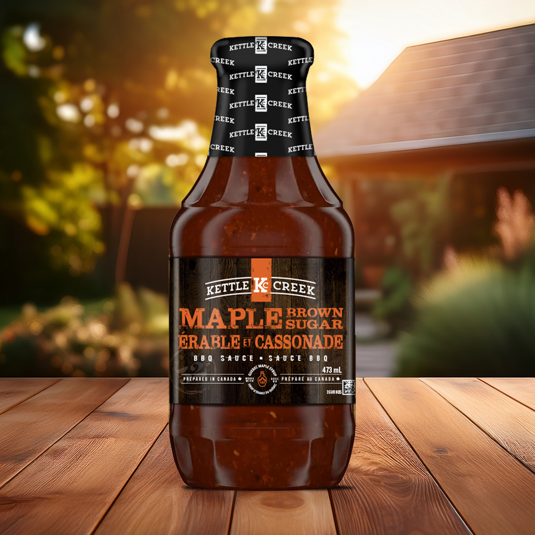 Kettle Creek Maple Brown Sugar BBQ Sauce 473ml - Gluten Free